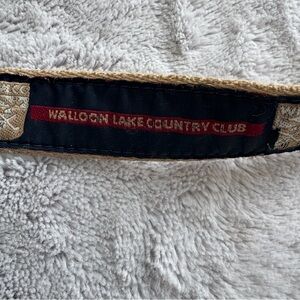 Walloon Lake Country‎ Club Men’s Belt Size 36